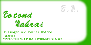 botond makrai business card